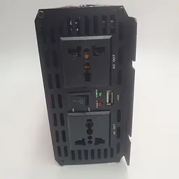 Автоінвертор-перетворювач напруги 12 V-220 V 2000 Вт з функцією плавного пуску та USB-виходом 12 V у 220 V 2000 W Power Inverter - мініатюра 4