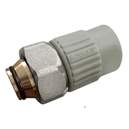 Муфта з євроконусом і накидною гайкою Koer 20x3 /4 PPR K0240.Pro KP2606