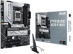 Материнська плата Asus X670-P Prime Wi-Fi Socket AM5 (PRIME X670-P WIFI) Б/В