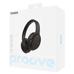Бездротові навушники Proove Tender, Headset, ANC, AUX, BT5.0, 300mAh, 18h, black UA UCRF - мініатюра 7