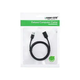 Дата кабель USB 3.0 AM/AF 3.0m US129 Black Ugreen (30127) - мініатюра 2