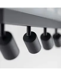 Світильник поворотний, спот TK Lighting 6178 Top GU10 6x10W IP20 Bk - мініатюра 2