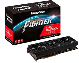 Відеокарта AMD Radeon RX 6800 16GB PowerColor Fighter (AXRX 6800 16GBD6-3DH/OC) Б/В