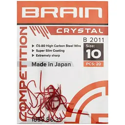 Гачок Brain Crystal B2011 #10, 20 шт. (1013-1858.80.31) - мініатюра 2