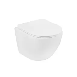 Комплект 4 в 1: Інсталяція GROHE Rapid SL 3 в 1 3884966Q + Унітаз безободковий Kroner Harz WHI483632 TORNADO з сидінням Slim Duroplast / Soft-close / Quick relase KH483632WHIT (3884966KH483632) - мініатюра 8