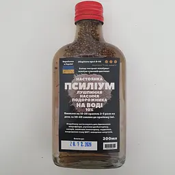 Водна настоянка на псиліумі лушпинні насіння подорожника 200 мл