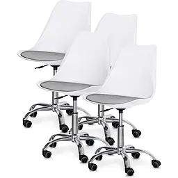 Комплект (4шт) кресло Evo-Kids Capri White / Grey (арт H-231 W/G-Х4)