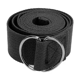 Ремінь для йоги EasyFit Чорний (EF-1830-BK) - мініатюра 2