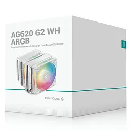 Кулер для процесора Deepcool AG620 G2 WH ARGB (R-AG620-WHAMMG2-G) - мініатюра 2