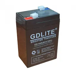 Акумулятор свинцево-кислотний GDLITE-GD-645 6V 4.0Ah