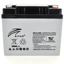Акумуляторна батарея для ДБЖ Ritar AGM 12 V / 40 А*ч (HR12150W)