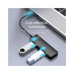Концентратор Orico USB 2.0 4 ports (FL02-WH-BP) (CA913527) - мініатюра 2
