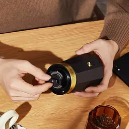 Кавомолка бездротова Xiaomi Circle Joy Electric Coffee Grinder (CJ-EG05) Gold - мініатюра 4