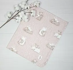 Набір для новонародженого a.l.babybox Солодкі обійми плед/рушник/пелюшки і гризунець (34036332) - мініатюра 4