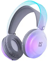 Навушники Defender FreeMotion B651 Bluetooth RGB білі (63651)