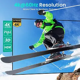 HDMI-перемикач 4K на 3 входи та 1 вихід із пультом - мініатюра 6