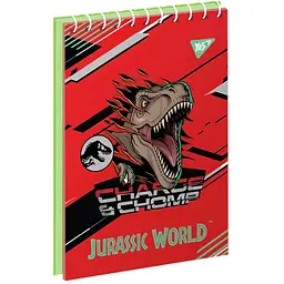 Зошит для записів Yes Jurassic World А7 спіраль 80 аркушів 1 шт. в асортименті (151949) - мініатюра 3