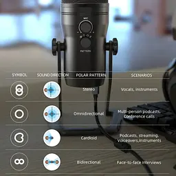 Мікрофон Fifine USB (K690) - мініатюра 6