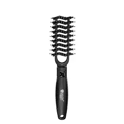Щітка для волосся продувна Salon Professional 9571G, Чорна