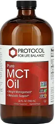 Олія MCT Protocol for Life Balance Pure MCT Oil 946 мл