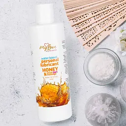 Лубрикант MyLove Aroma Series IntimMassage 2in1 Honey, 300 мл - мініатюра 4