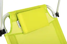 Шезлонг лежак Outtec Sun з дашком жовтий - мініатюра 6