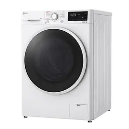Пральна машина LG фронтальна, 9кг, 1400, A+++, 57см, дисплей, пара, інвертор, білий (F4V3VS7WW) - мініатюра 5