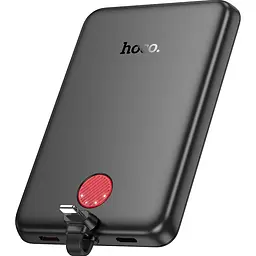 Зовнішній акумулятор Hoco J133 Triumph Lightning 5000mAh 20W Black [123626] - мініатюра 3
