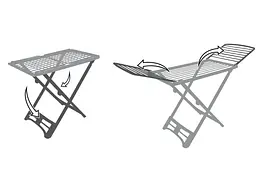 Сушарка для білизни підлогова Casa Si Resin 20m White (CS92066Q01) - мініатюра 5
