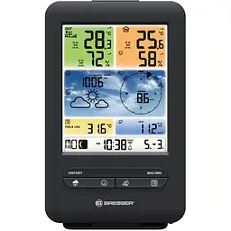 Метеостанція Bresser Weather Center 5-in-1 V WIFI Professional colour (7002585) - мініатюра 3