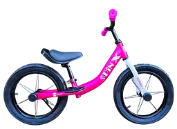 Велобіг Corso Spin-X, сталева рама, колесо 14", надувні колеса, підніжка, підставка для ніг, дзвоник PX-211-74
