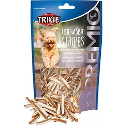 Ласощі для собак Trixie PREMIO Fish Rabbit Stripes 100 г (кролик і тріска) - мініатюра 3