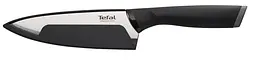 Ніж кухонний Tefal Comfort кухарський 20 см, з чохлом, нержавіюча сталь, пластик, чорний kuh0014567 - мініатюра 3