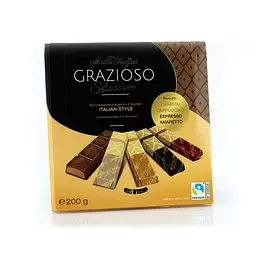 Шоколад Maitre Truffout Grazioso Selection італійський стиль 200 г.