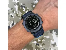 Чоловічий наручний годинник 036 Nylon Black-Blue Awarder acs0031932 - мініатюра 4