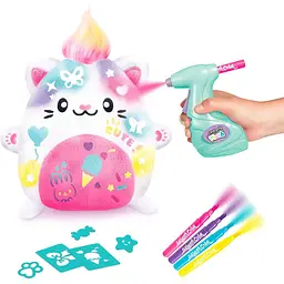 Набір для творчості Canal Toys Diy Airbrush Plush Kawaii Кошеня (AIR073) - мініатюра 4
