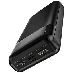 Портативна батарея Hoco J72A Easy travel 20000 mAh/LED Black - мініатюра 2
