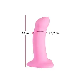 Компактний фалоімітатор Fun Factory Amor, 13.5х3.5 см (рожевий) - мініатюра 2