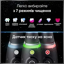 Електрична зубна щітка Oral-B iO 10 Чорна - мініатюра 10