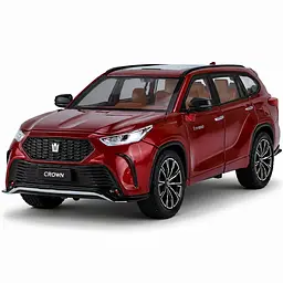 Колекційна металева модель автомобіля АвтоЕксперт Toyota Crown Kluger з інерцією, світлом та звуком 1:24 - мініатюра 9