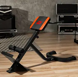 Лавка для гіперекстензії Hop-Sport HS-1018 з упорою - мініатюра 2
