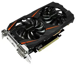 Відеокарта Gigabyte GTX 1060 3Gb Windforce OC Mini (GV-N1060WF2OC-3GD-MI) (GDDR5, 192 bit, PCI-E 3.0 x16) Б/в - мініатюра 2