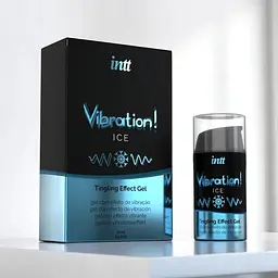 Рідкий вібратор Intt Vibration Ice 15 мл охолодний ефект - мініатюра 2