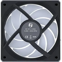 Кулер до корпусу Lian Li Uni Fan CL WIRELESS 120-3, Black (G99.12CL1W3B.00) - мініатюра 4