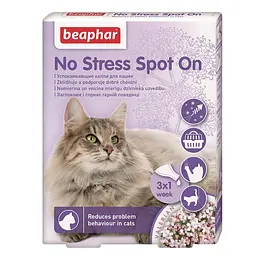 Антистрес краплі для котів NO STRESS SPOT ON 3 піп