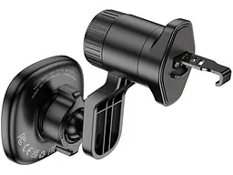 Автомобільний тримач для смартфона Hoco HW30 Crown Black/Metal Gray (6942007646925) - мініатюра 5