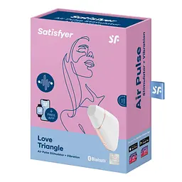 Вакуумний кліторальний стимулятор Satisfyer Love Triangle White Satisfyer IG001777; SO3896 90367 - мініатюра 6