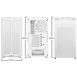 Корпус be quiet! Pure Base 501 DX White (BGW77) - мініатюра 8