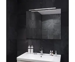 Дзеркало Sanwerk Сімплі "Мініма" 80x65 зі світильником LED "Смарт" PL 60 см (ZS0000347)