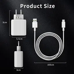 Зарядний пристрій - блок швидкої зарядки OPPO Supervooc 67W + кабель Type-A to Type-C (VCB7CACH) (EU) - мініатюра 7